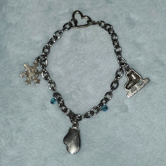 Winter Themed Charm Bracelet - Picture 2 of 4